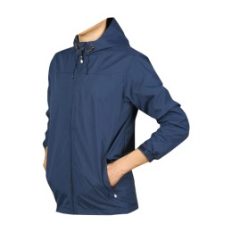 SKJ031 Custom-made pure color coat jacket design hooded windbreaker zipper windbreaker supplier SKJ031 Custom-made pure color coat jacket design hooded windbreaker zipper windbreaker supplier